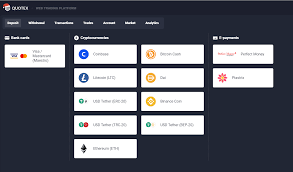 quotex withdrawal methods