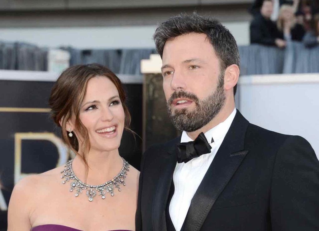 Ben Affleck with ex-wife Jennifer Garner